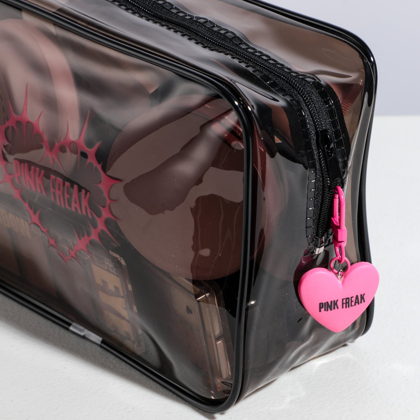 Black Waterproof Makeup Bag
