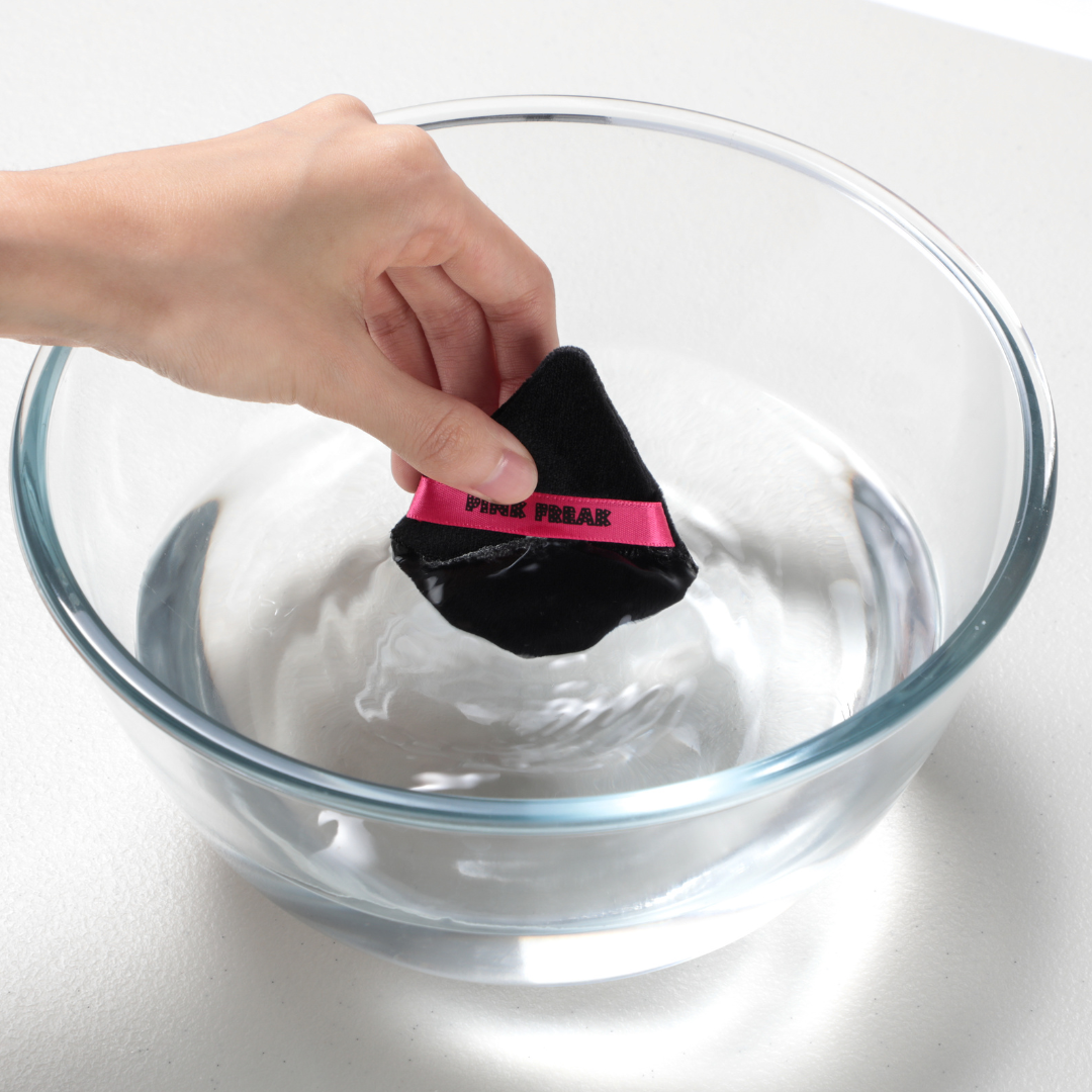 Pink and Black Large Puff DUO