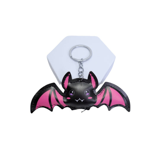 Cute Gothic Bat Keyring
