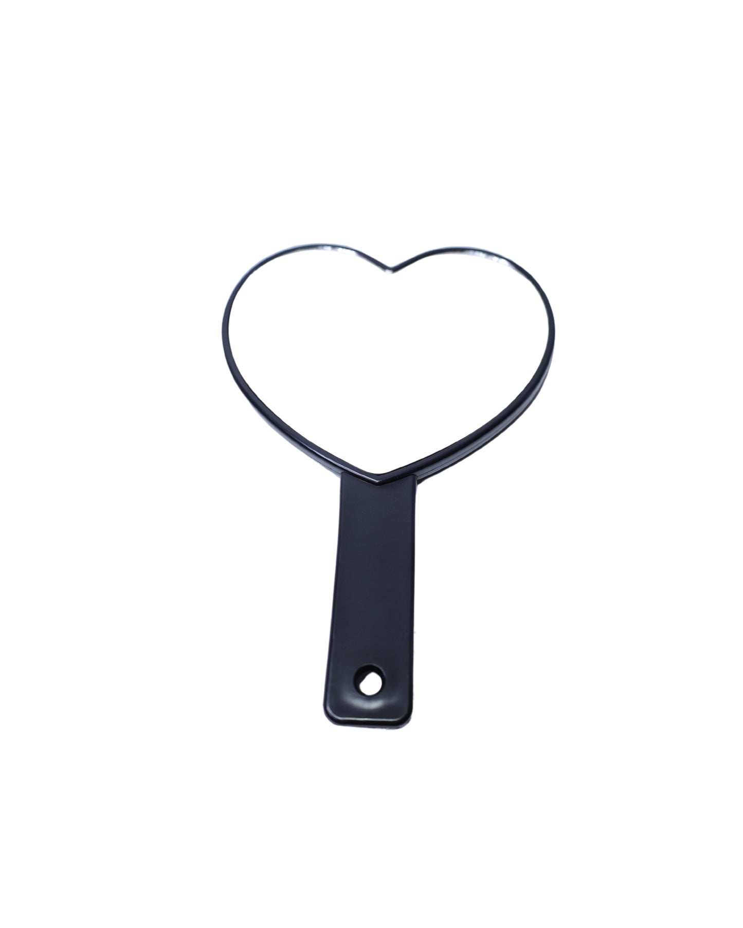 Black Heart Shaped Mirror