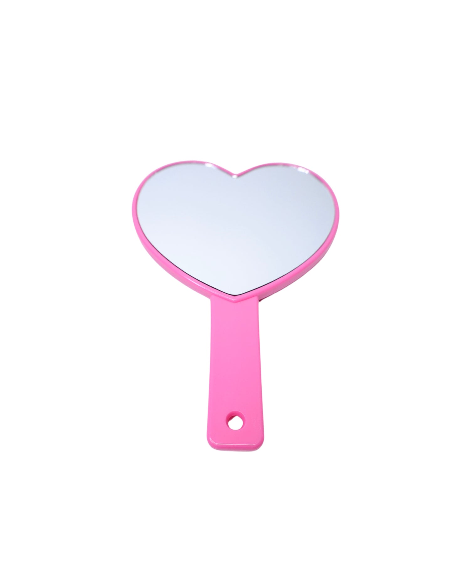 Hot Pink Heart Shaped Mirror