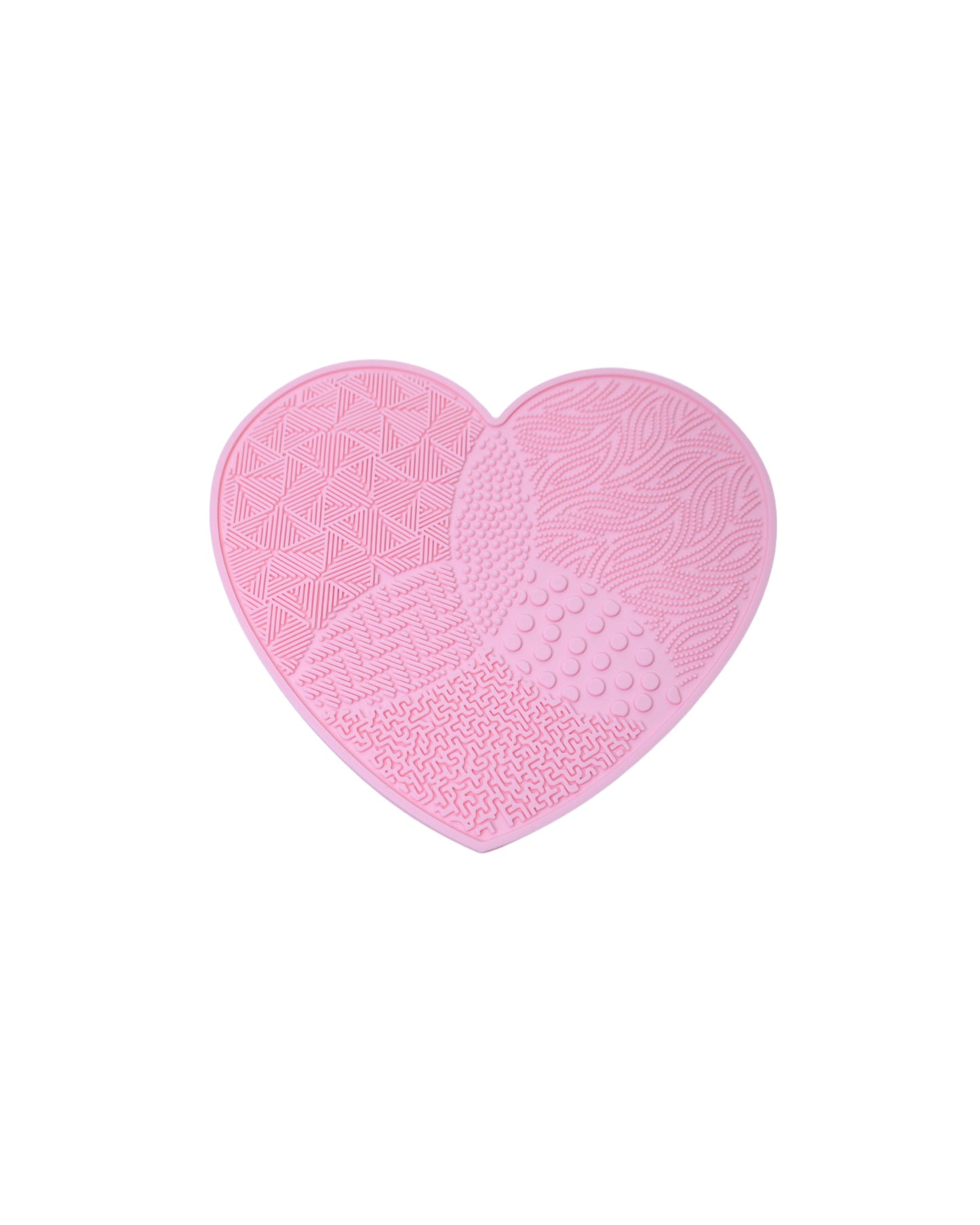 Pink Makeup Brush Washing Mat