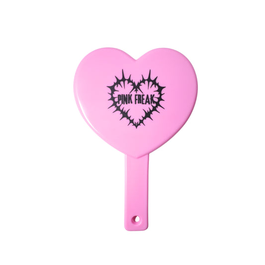 Pink Heart Shaped Mirror