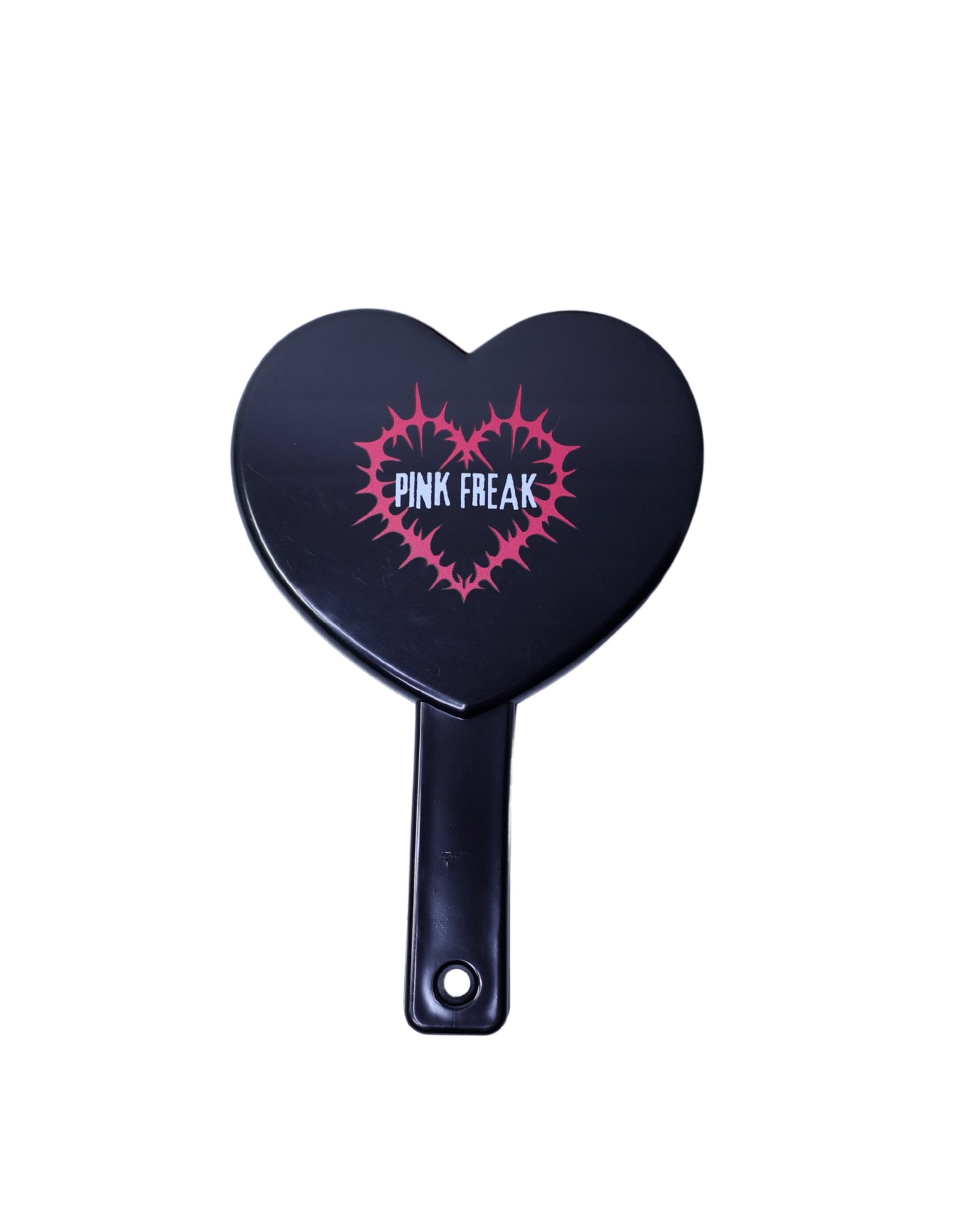 Black Heart Shaped Mirror